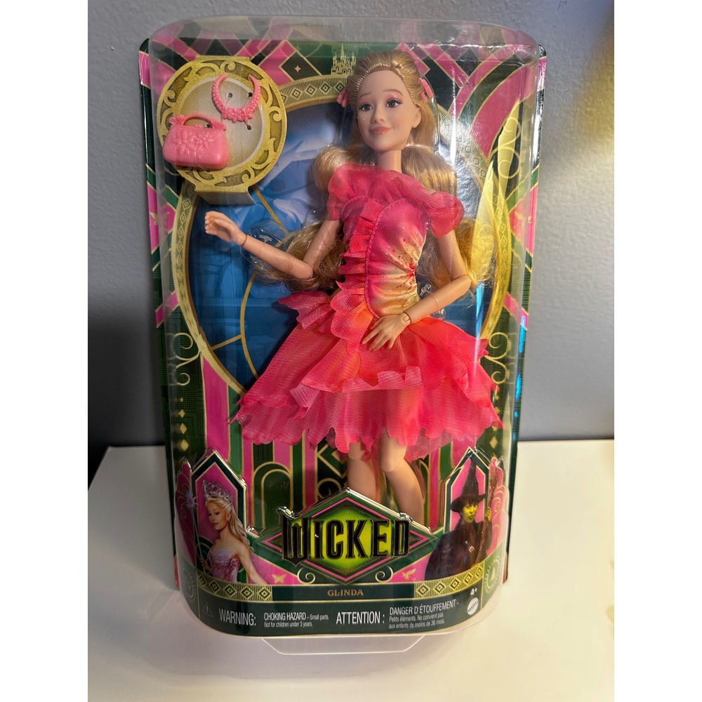 Mattel Wicked Movie Glinda 11" Fashion Doll - RARE URL ERROR MISPRINT